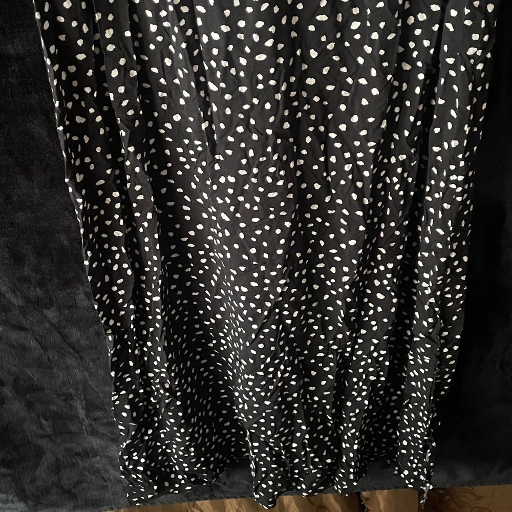 beachlunchlounge Black and White Polka Dot Chemise - Picture 4 of 5